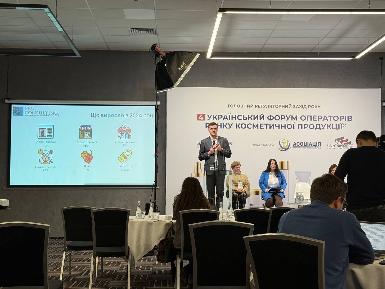 Pro-Consulting took part in the Ukrainian Forum of Cosmetic Product Operators